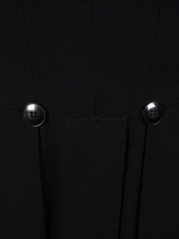 1930 Vintage Savile Row Bespoke Black Wool Evening Tailcoat 40S