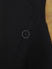 1930 Vintage Savile Row Bespoke Black Wool Evening Tailcoat 40S