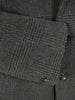 1950s 1960s Vintage Grey Glen-Check Wool Overcoat 40S