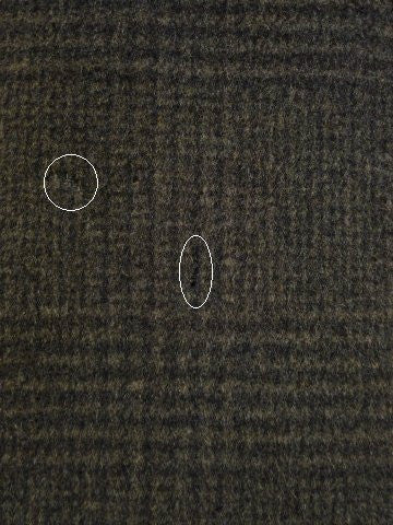 1950s 1960s Vintage Grey Glen-Check Wool Overcoat 40S