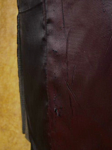 1950s 1960s Vintage Grey Glen-Check Wool Overcoat 40S