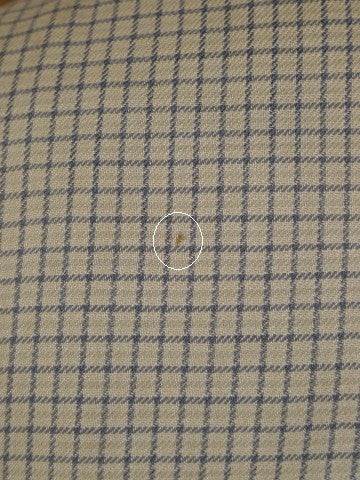 1930s 1940s Vintage Cream / Grey & Black Tattersall Check Country Waistcoat 42