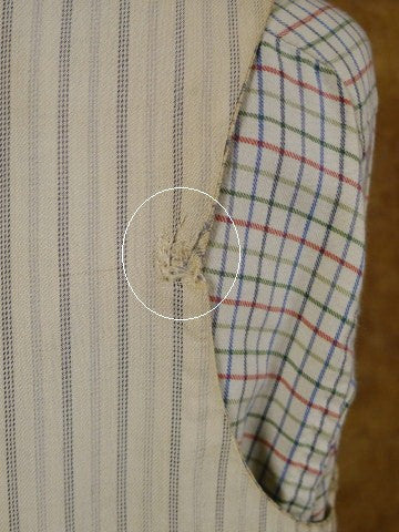 1930s 1940s Vintage Cream / Grey & Black Tattersall Check Country Waistcoat 42