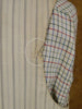 1930s 1940s Vintage Cream / Grey & Black Tattersall Check Country Waistcoat 42