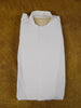 1930s 1940s Vintage White Stiff Marcella Front Collarless Evening Shirt 14