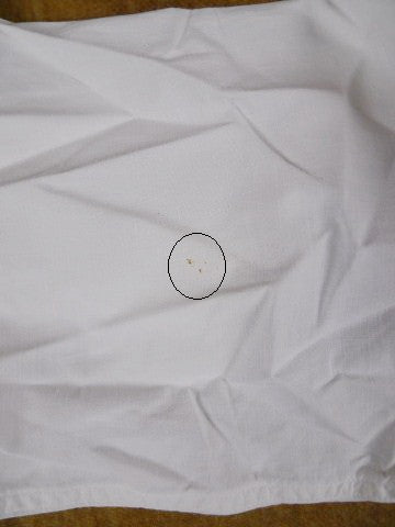 1930s 1940s Vintage White Stiff Marcella Front Collarless Evening Shirt 14