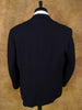 1950s 1960s Vintage Navy Blue Wool D/B Blazer 44S