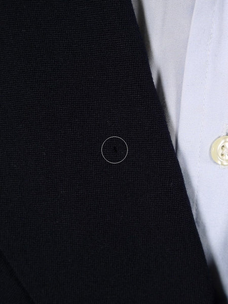 1950s 1960s Vintage Navy Blue Wool D/B Blazer 44S