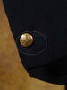1950s 1960s Vintage Navy Blue Wool D/B Blazer 44S