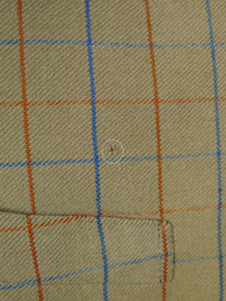 1948 Savile Row Bespoke Green /  Blue & Red Tattersall Check Country Waistcoat 42-43
