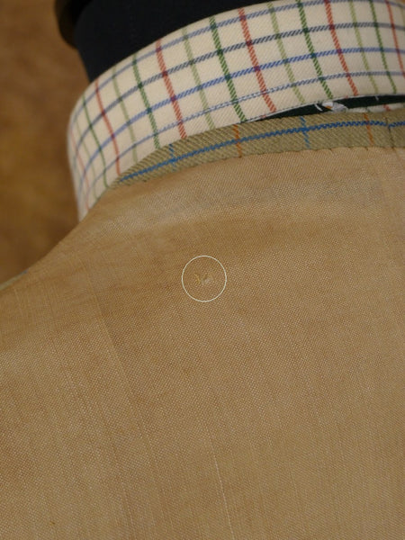 1948 Savile Row Bespoke Green /  Blue & Red Tattersall Check Country Waistcoat 42-43
