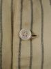 1930s 1940s Vintage Savile Row Bespoke Cream / Black Stripe Waistcoat 44S Public School?