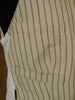1930s 1940s Vintage Savile Row Bespoke Cream / Black Stripe Waistcoat 44S Public School?