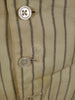 1930s 1940s Vintage Savile Row Bespoke Cream / Black Stripe Waistcoat 44S Public School?
