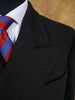1940s 1950s Harrods London Heavyweight Charcoal Grey D/B Overcoat 38