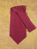 1950s 1960s Vintage Burgundy Pure Silk Cravat