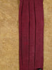 1950s 1960s Vintage Burgundy Pure Silk Cravat