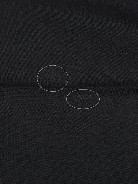 1960s Vintage Black Wool & Mohair Mix Dinner Trousers 40R