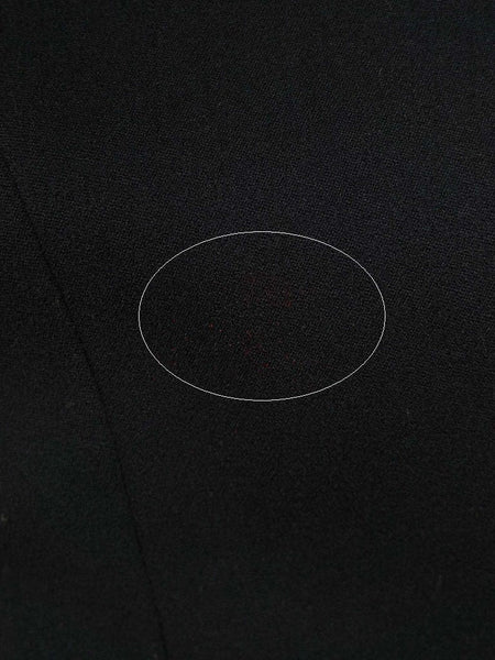 1940s 1950s Tailored Black Barathea Wool Evening Tailcoat 36L