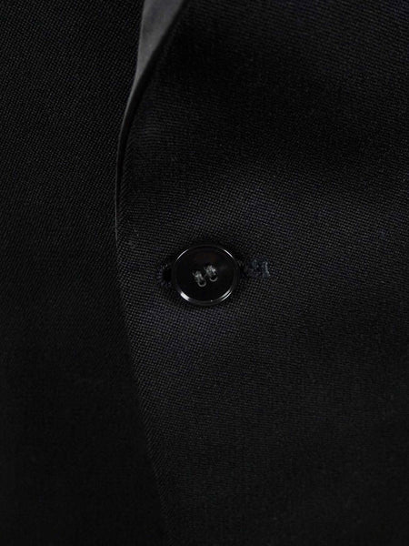 1950s 1960s Vintage Black Barathea Wool Dinner Jacket 39S