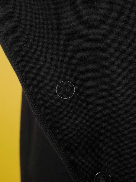 1950s 1960s Vintage Black Barathea Wool Dinner Jacket 39S