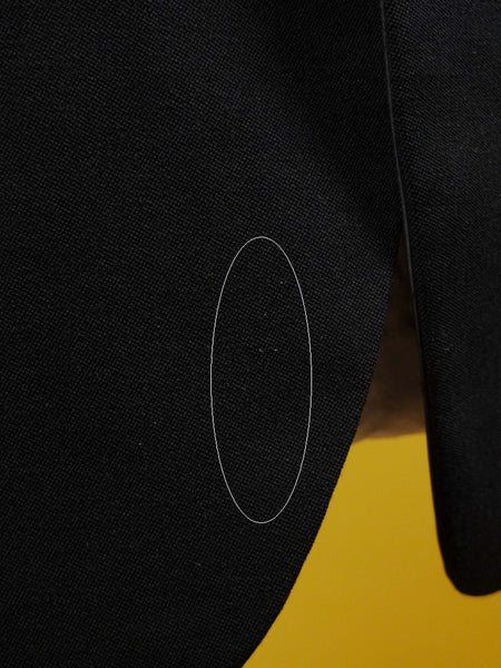 1950s 1960s Vintage Black Barathea Wool Dinner Jacket 39S