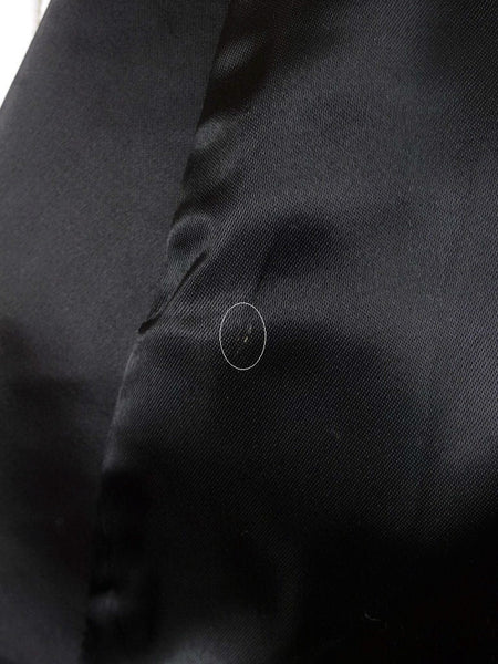 1950s 1960s Vintage Black Barathea Wool Dinner Jacket 39S