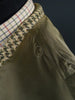 1950s 1960s Vintage Green Houndstooth Harris Tweed Jacket 44S