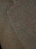 1960 Savile Row Bespoke Green / Brown Fine Check Tweed Jacket 38-40R