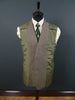 1960 Savile Row Bespoke Green / Brown Fine Check Tweed Jacket 38-40R