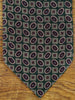1950s 1960s Green / Burgundy Geometric Pattern Cravat