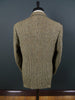 1950s 1960s Vintage Green Harris Tweed Hacking Jacket 40S