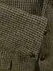 1950s 1960s Vintage Green Harris Tweed Hacking Jacket 40S