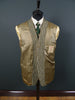 1950s 1960s Vintage Green Harris Tweed Hacking Jacket 40S