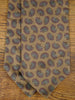 1950s 1960s Vintage Beige / Red Paisley Pattern Rayon Cravat
