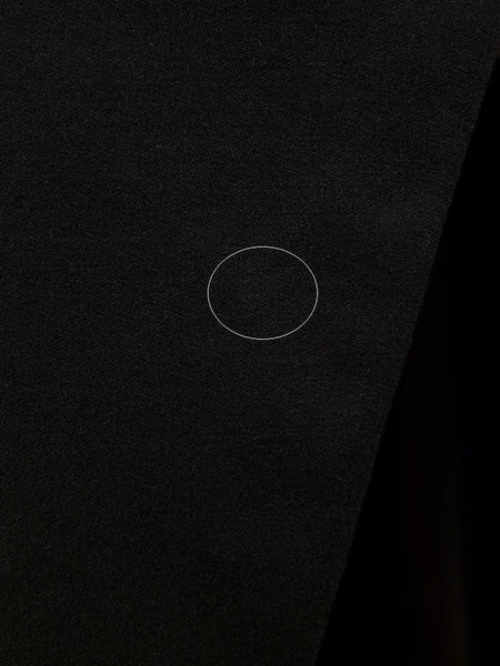 1957 Bespoke Tailored Black Wool Morning Coat 38L