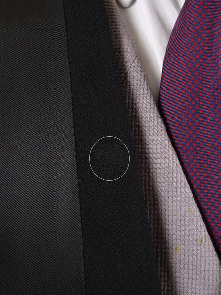 1957 Bespoke Tailored Black Wool Morning Coat 38L