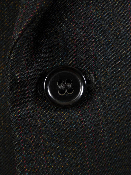 1960s Tailored Brown Twist Wool 3 Button Suit 38R