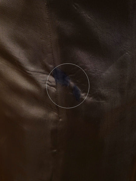 1960s Tailored Brown Twist Wool 3 Button Suit 38R