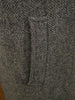 1950s Vintage Grey H/B Harris Tweed Coat w/ Tartan Linings 42-44S