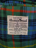 1950s Vintage Grey H/B Harris Tweed Coat w/ Tartan Linings 42-44S