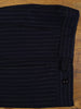 1960s Tailored Navy Blue Rope-Stripe 3-Button Worsted Suit 36